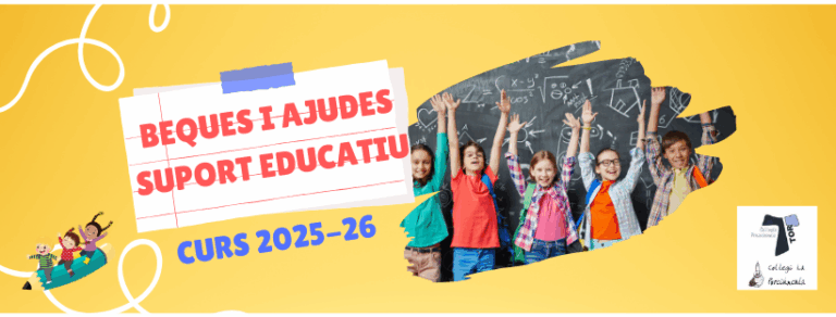 Convocatòria de beques per a l’alumnat amb necessitats específiques de suport educatiu