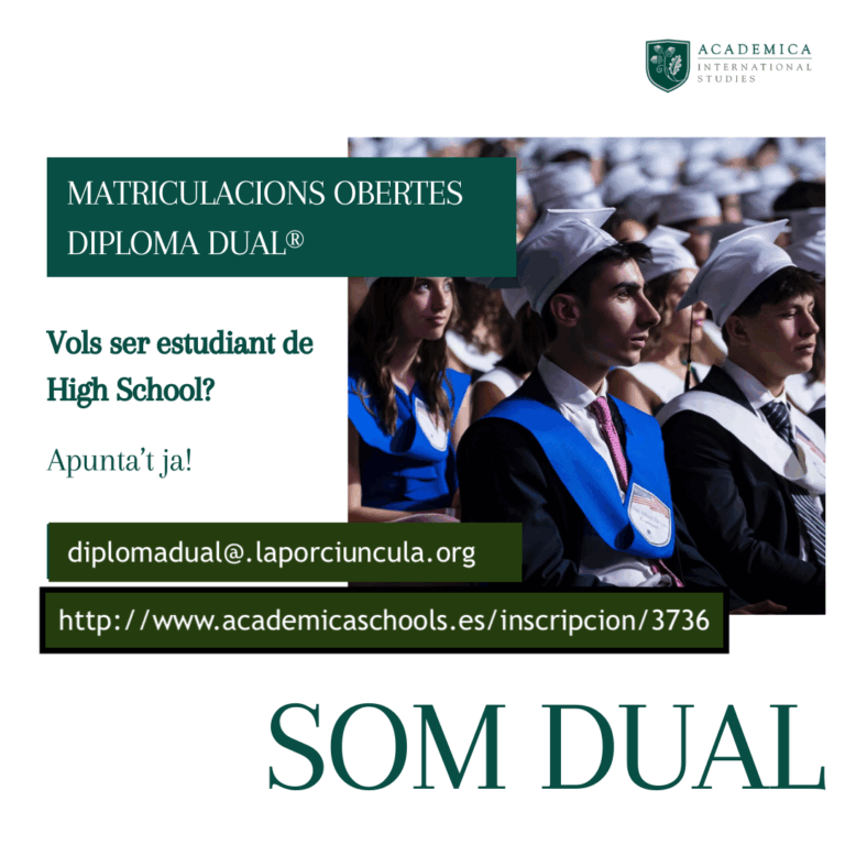 PRESENTACIÓ Diploma Dual “BATXILLERAT DUAL AMERICÀ” – CURS 2026/27