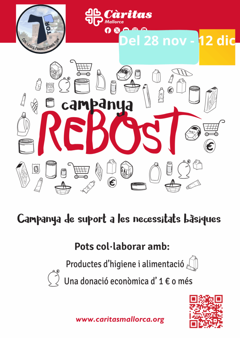 Campanya «rebost Caritas Mallorca».