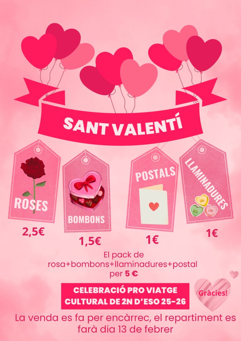 Pro viatge 2n D’ESO